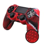 Étui En Silicone Pour Manette De Jeu Playstation 4, 1 Pièce, Capuchons De Poignée Pour Joystick Analogique, Housse De Protection Pour Manette De Jeu Ps4