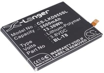Batteri BL-T8 för LG, 3.8V, 3500 mAh