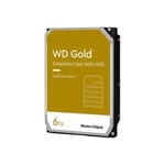 Disque Dur Interne Western Digital WD Gold 5426826 6To HDD 3.5 255Mo/s SATA 6.0Gb/s