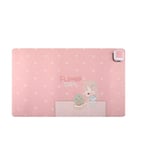 220V Electric Hot Plate Writing Desk Warm Table Mat Blanket Office Mouse Heating Warm Computer Hand Warmer Desktop Heating Plate, Color:Little Girl, C