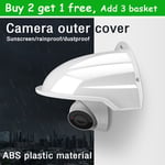 Outdoor CCTV Security Camera Rain Cover Protector Sun Shade for Home Dome Cam