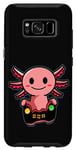 Coque pour Galaxy S8 Axolotl Manette de jeu pour filles et garçons
