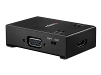 Lindy HDMI / VGA / DVI EDID Recorder - EDID-läsare/skrivare - VGA, DVI, HDMI - svart