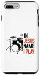 iPhone 7 Plus/8 Plus Musician Drummer Christian Community Drums Jesus Case