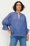 Soaked in Luxury - Blus slLavira Amily Blouse 3/4 - Blå