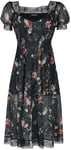 Jawbreaker Night Garden Print Midi Dress Medium-length dress multicolour