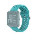 Beilaishi 23mm For Fitbit Blaze/Fitbit Versa 2 Universal Sport Silicone Replacement Wrist Strap(White) replacement watchbands (Color : Mint Green)
