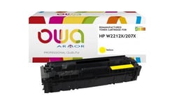 OWA - Haute capacité - jaune - compatible - remanufacturé - cartouche de toner (alternative pour : HP 207X) - pour HP Color LaserJet Pro M255dw, M255nw, MFP M282nw, MFP M283fdn, MFP M283fdw