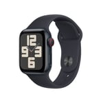 Apple Watch SE 2023 Midnatt 40mm GPS + Cellular M/L