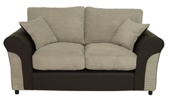 Argos Home Harry Fabric 2 Seater Sofa bed - Natural