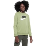 Nike Sportswear Club Sweatshirt Barn - Grøn - str. 122 - 128