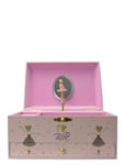 Pocket M Y Deluxe Music Jewelry Box Ballerina Patterned AMO