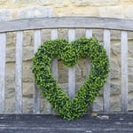 Smart Garden Boxwood Hanging Heart 40cm