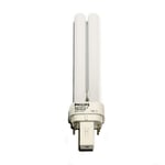 4 x Philips Compact Fluorescent Light Bulbs 13W 2 Pin Energy Saving Warm White