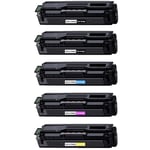 5 Toner Cartridge For Samsung CLX4100 CLX4195FN CLX4195FN CLX4195FW CLT-504S