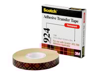 3M Scotch Självhäftande Transferfilm Atg 924, 12 Mm X 55 M För Permanent Limning Av Papper, Kartong, Foton Etc. (9241255)