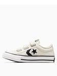 Converse Kids Star Player 76 Ox Trainers - White/black, White/Black, Size 2 Older