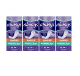 Always Dailies Normal Individually Wrapped Panty Liners 20 Pads x 4