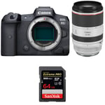 Canon EOS R5 + RF 70-200mm f/2.8L IS USM + SanDisk 64GB Extreme PRO UHS-II SDXC 300 MB/s