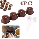 Reusable Coffee Capsules for Nescafe Dolce Gusto Machine Refillable Pods