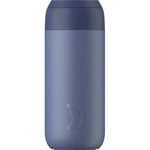 Chillys Coffee Cup 500ml C500S2WBLU - Reusable Stainless Steel - Whale Blue