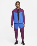 Nike Sportwear Tech Fleece Windrunner Tracksuit Sz M Sangria/Game Royal CU4489