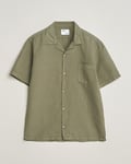 Colorful Standard Cotton/Linen Short Sleeve Shirt Dusty Olive