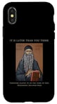 Coque pour iPhone X/XS Rose séraphin chrétienne orthodoxe