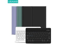 Usams Winro Keyboard Case Ipad Air 10.9" Purple Cover-White Keyboard Ip109yru03 (Us-Bh655)