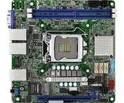 Asrock E3C246D2I moderkort Intel C246 LGA 1151 (uttag H4) Mini-ITX