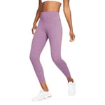 Nike Universa Legging, Violet Dust/Black, L Femme