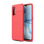 NOKOER Case for Oppo Reno 3/Find X2 Lite, TPU Slim Phone Case, Flexible Material Air Cushion Anti-Drop Design Cover [Anti-Fingerprint] Silicone Case - Red