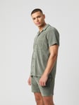 Björn Borg Borg Toweling Pool Shirt Grön, XXL