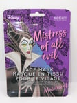 3 X DISNEY MISTRESS OF ALL EVIL - GREEN TEA FACE MASK REFRESH SKIN-MALEFICENT