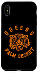 Coque pour iPhone XS Max Reines officielles de l'âge de pierre Tiger Palm Desert