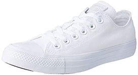 Converse Unisex Chuck Taylor Ct As Sp Ox Low-Top Sneakers, White (White Monochrome 137), 17 UK