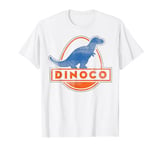 Disney Pixar Cars Dinoco Vintage Logo Text T-Shirt