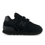 New Balance 574, Basket Bébé garçon, Noir, 17 EU