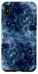 iPhone XS Max Tie dye Pattern Blue Case