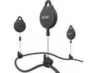 Upphängd Vr-Kabel Kroksystem 3St Kiwi Design V2-3 För Meta Quest 2 / Quest 3 / Quest Pro Svart