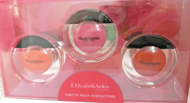 ELIZABETH ARDEN Lip Oil Trio Gift Set Full Size BNIB Coral Rose Red - Hydration