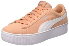 Puma Women's Vikky Platform Low-Top Sneakers, Pink (Dusty Coral White), 6.5 UK