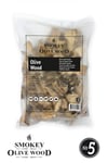 Wood chunks Oliventre Nº5 1,5kg - Smokey Olive Wood