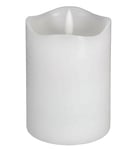 NORTHLIGHT Blockljus LED batteriljus med timer, vit