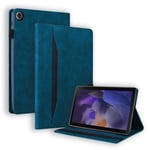Samsung Galaxy Tab A8 10.5 2021 premium plånboksfodral - Blått