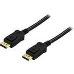 DisplayPort kabel, DP - DP, 1m