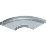 Böj 90° 60x600 Horisontell rund design RB 90 660 FS galvaniserad