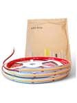 Longline COB LED Strips - 24V - 7W - 500lm/m - 2700K - CRI95+ - 5m - IP65