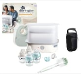 Tommee Tippee Complete Feeding Set for Newborn, Electric Steam Steriliser with I