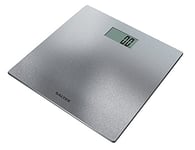 Salter Digital Bathroom Scales - Easy to Read Display, Electronic Scale for Weighing with Precision, Slimline Design, Measure Weight in Kg st or lb, Step-On for Instant Readings - Silver / Glitter